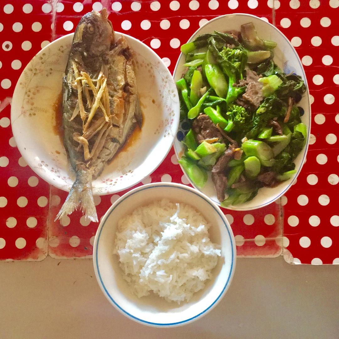 盐煎鲳鱼