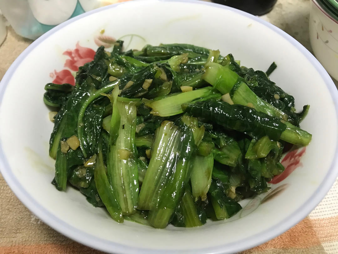 蒜蓉油麦菜（蚝油）