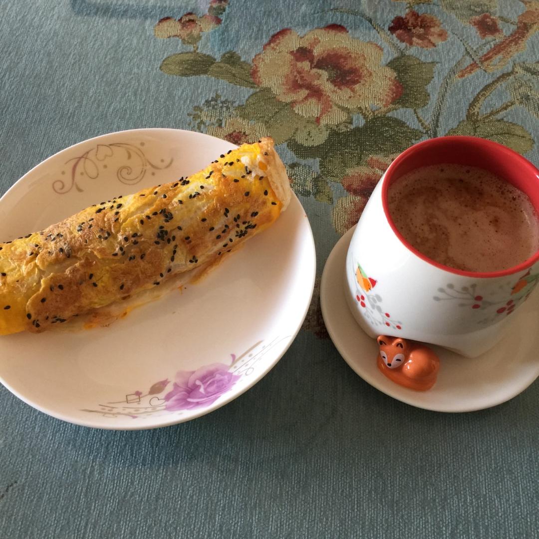 鸡蛋卷饼（路边摊复制版）