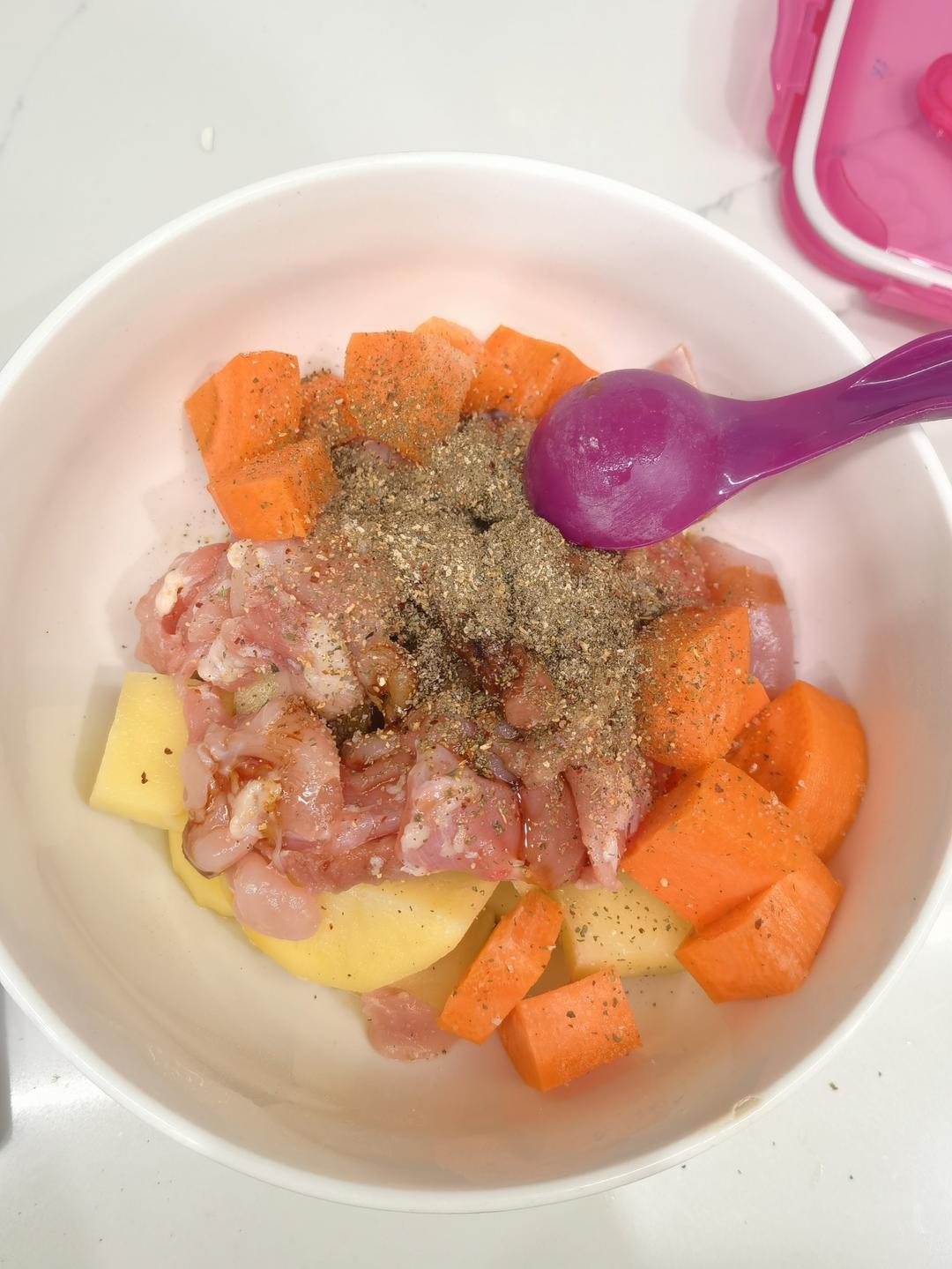 香料烤鸡翅