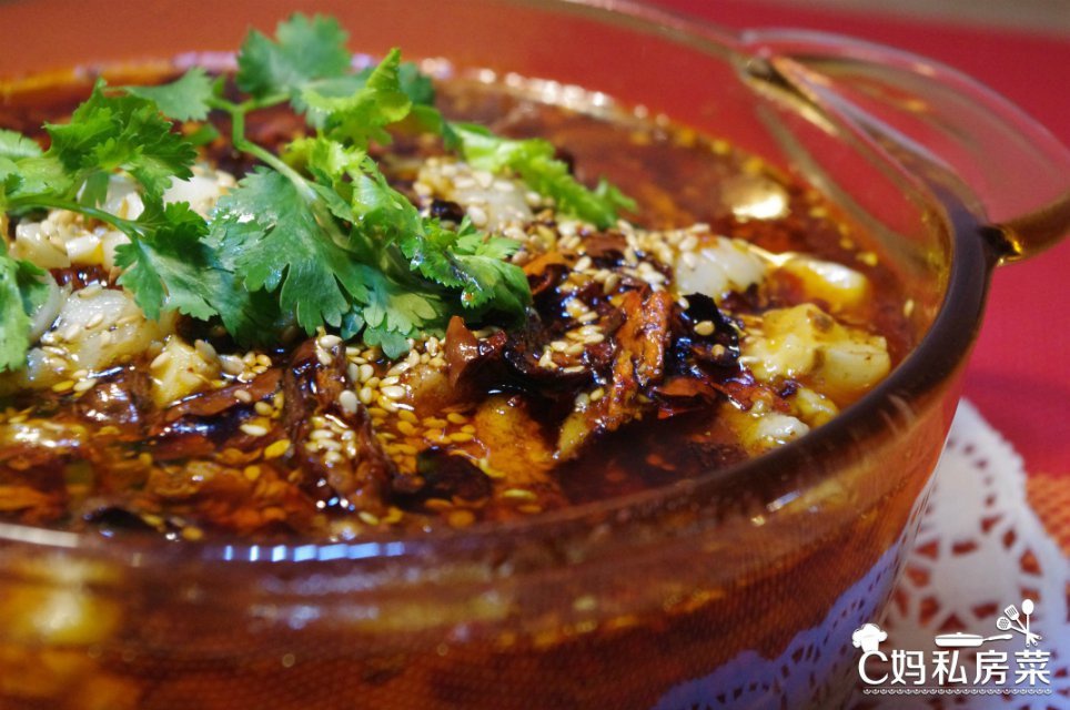 绝味川菜—水煮肉片๑