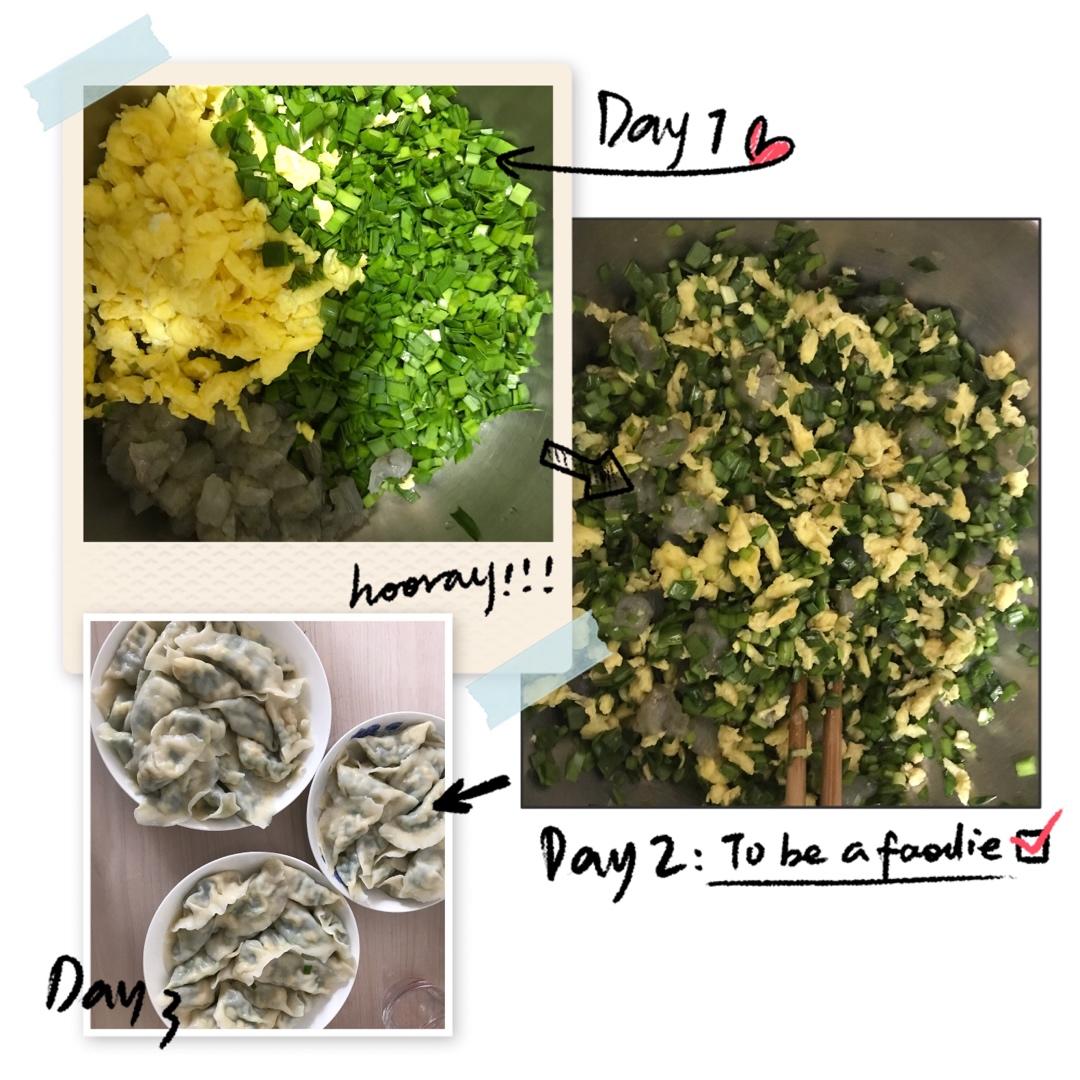 鲜虾韭菜饺子馅(三鲜)