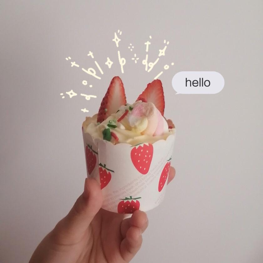 纸杯奶油小蛋糕🧁
