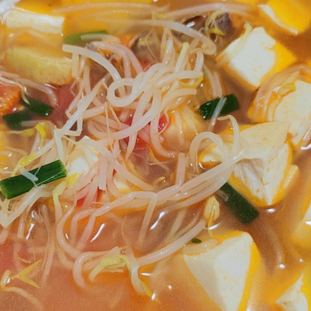 低卡高蛋白番茄豆腐汤
