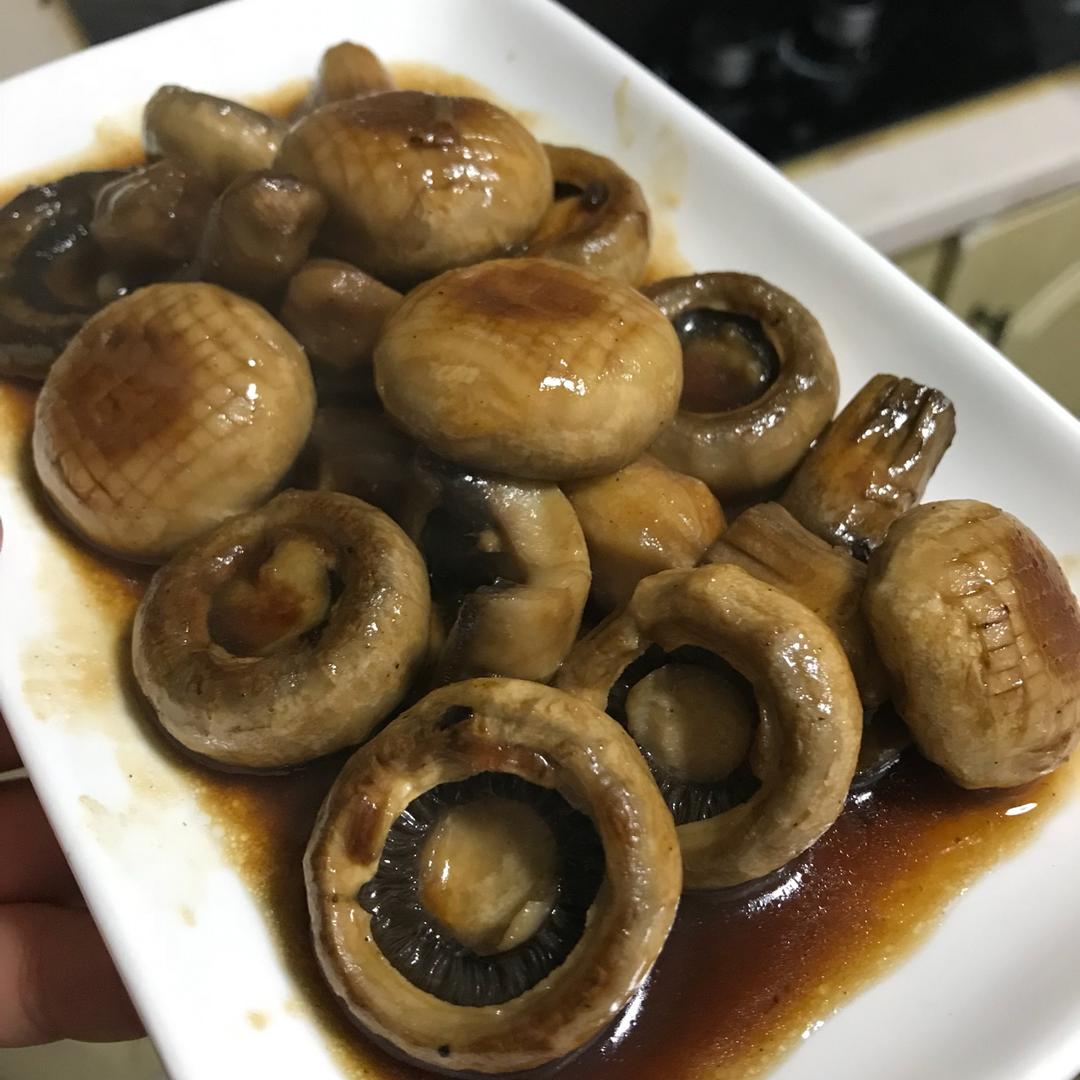 芳酱做的红烧口蘑