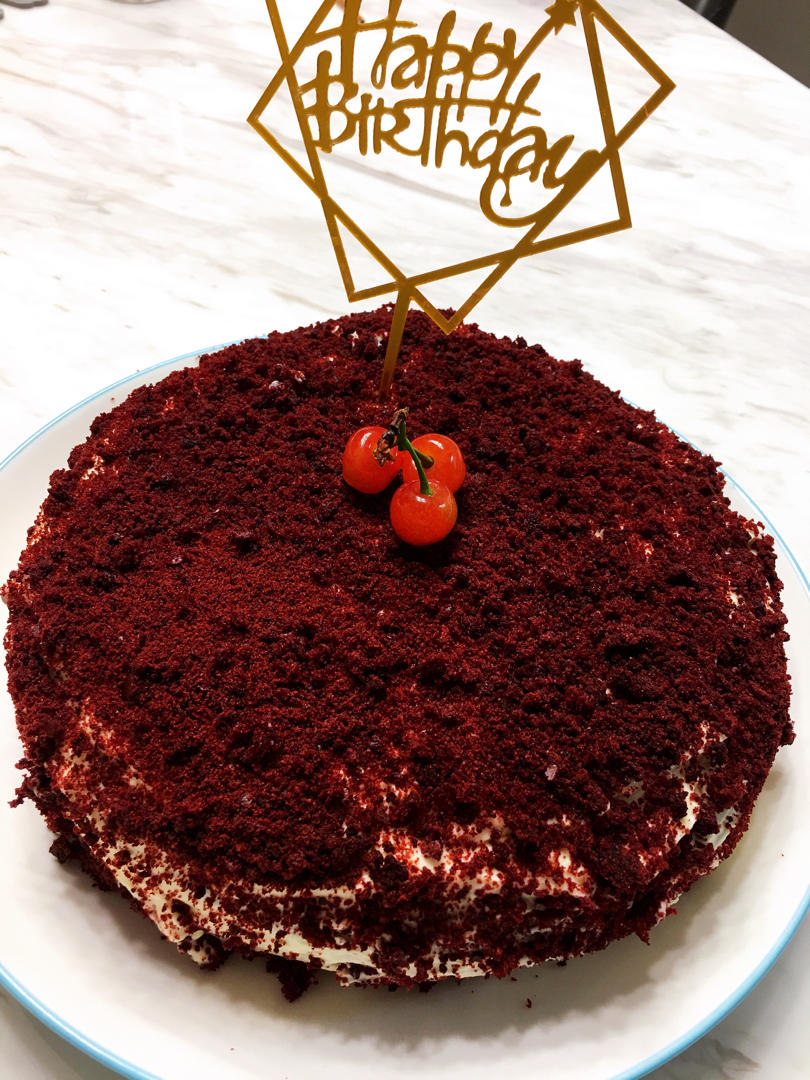 红丝绒蛋糕 red velvet cake 8寸的全部作品