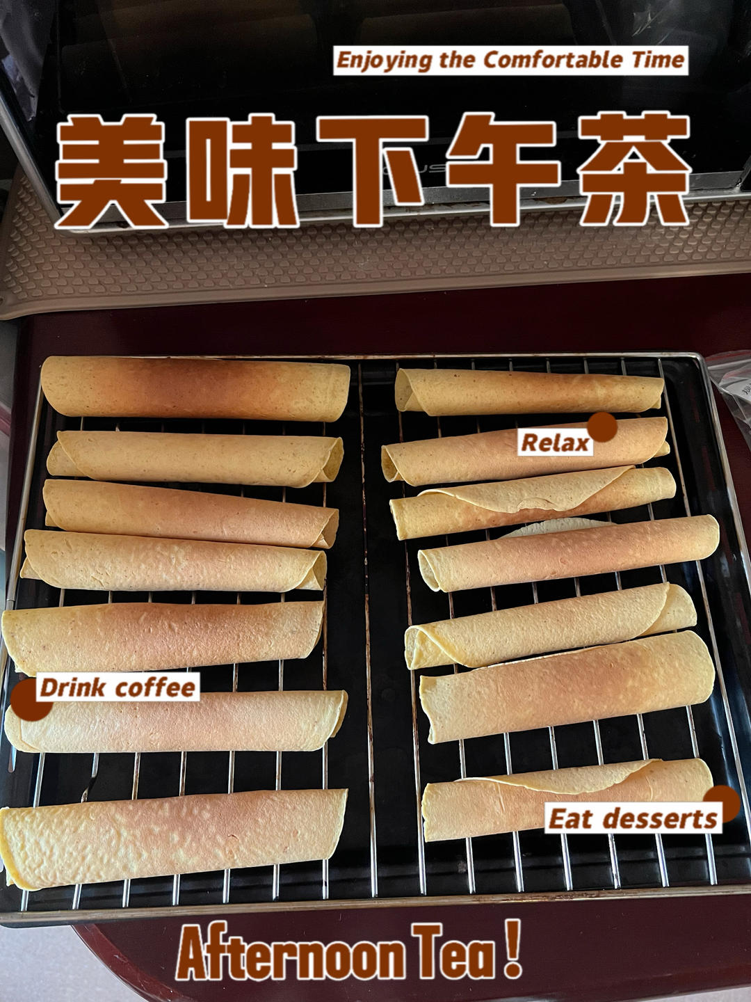 酥‼️ 酥 ‼️香酥蛋卷🔥低油低糖版  附细节视频