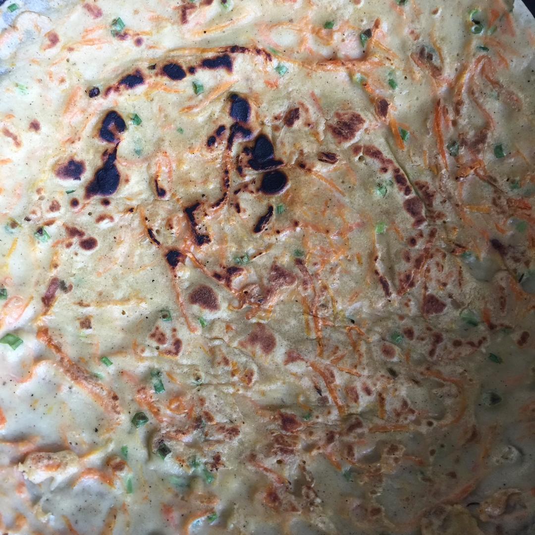 胡萝卜鸡蛋饼