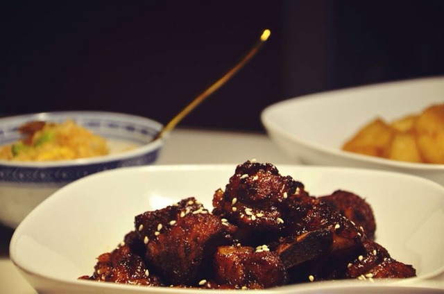 懒人版糖醋排骨