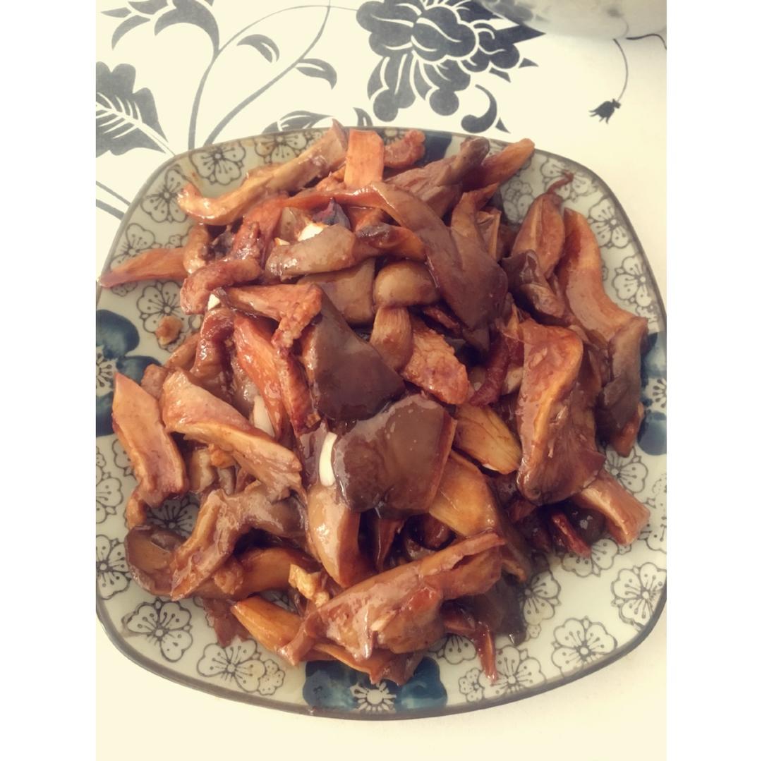 肉炒鲜蘑