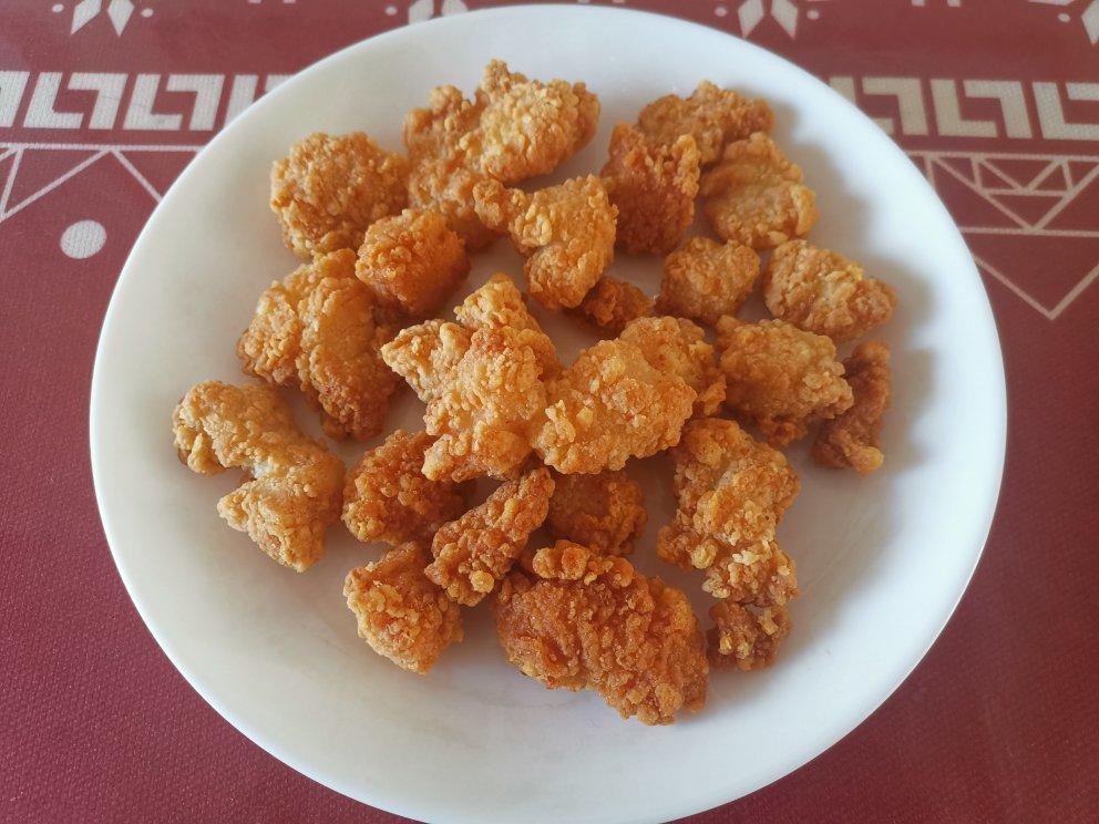 速冻鸡米花少油烤箱版