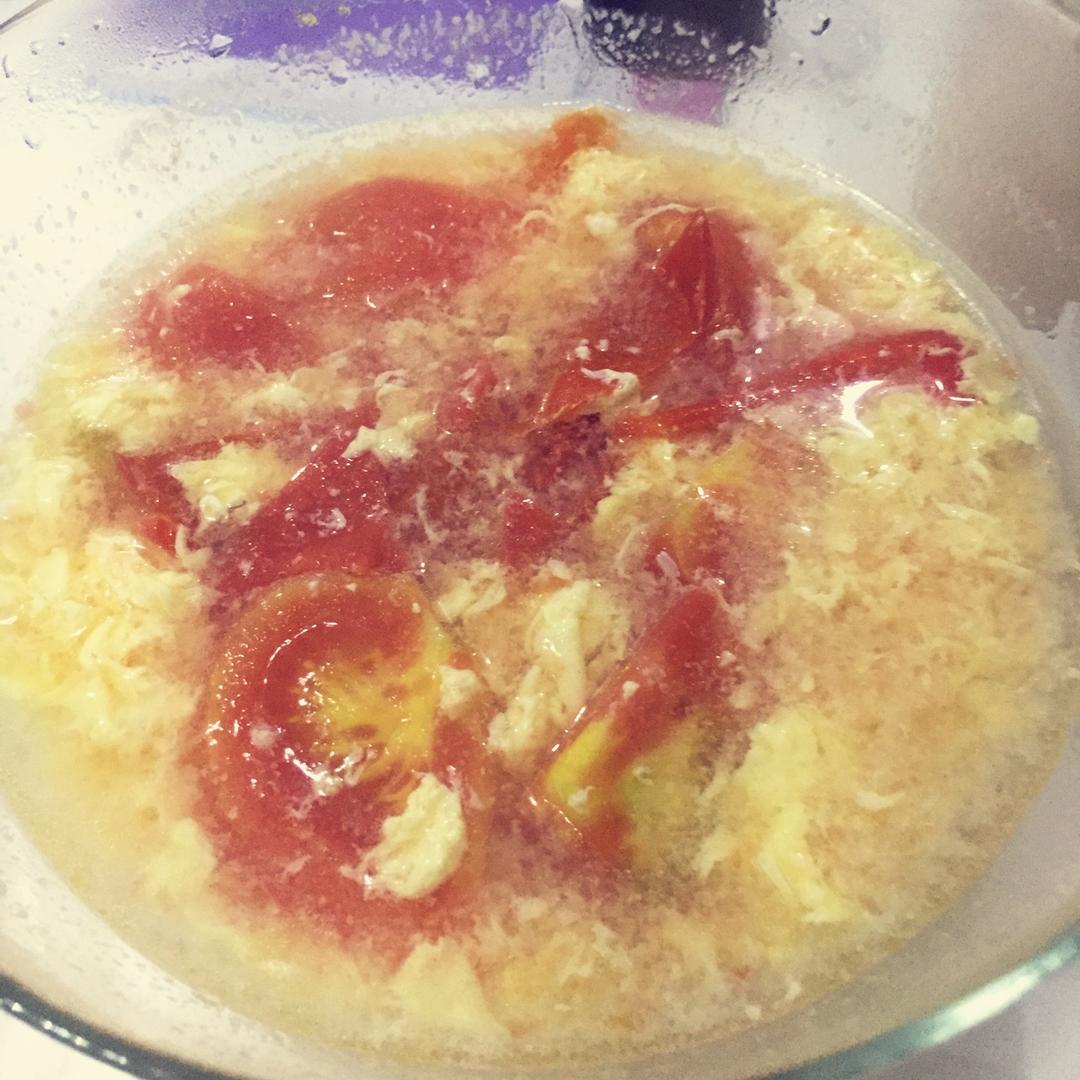 好喝到爆的西红柿鸡蛋汤