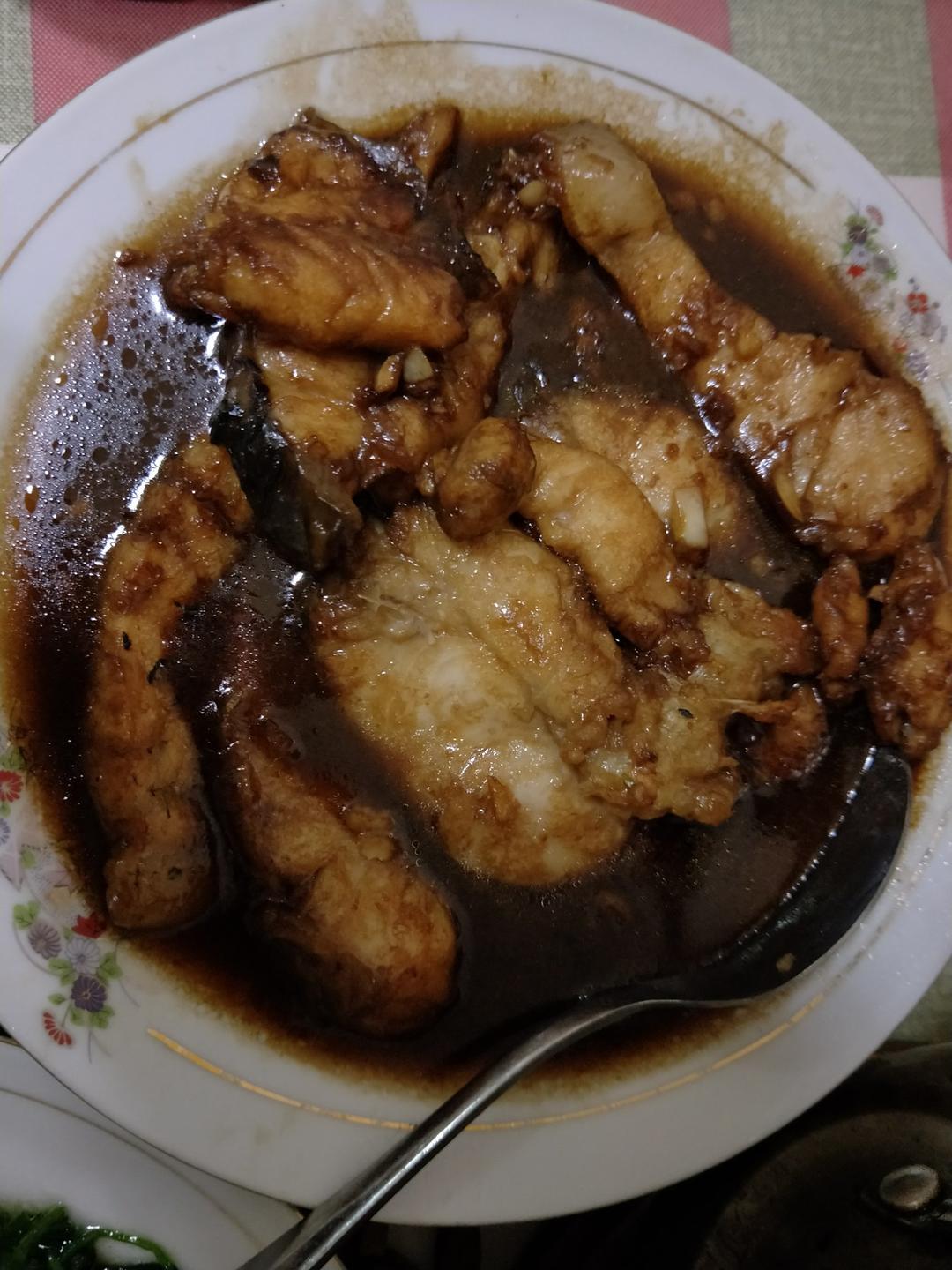 家常红烧鱼块