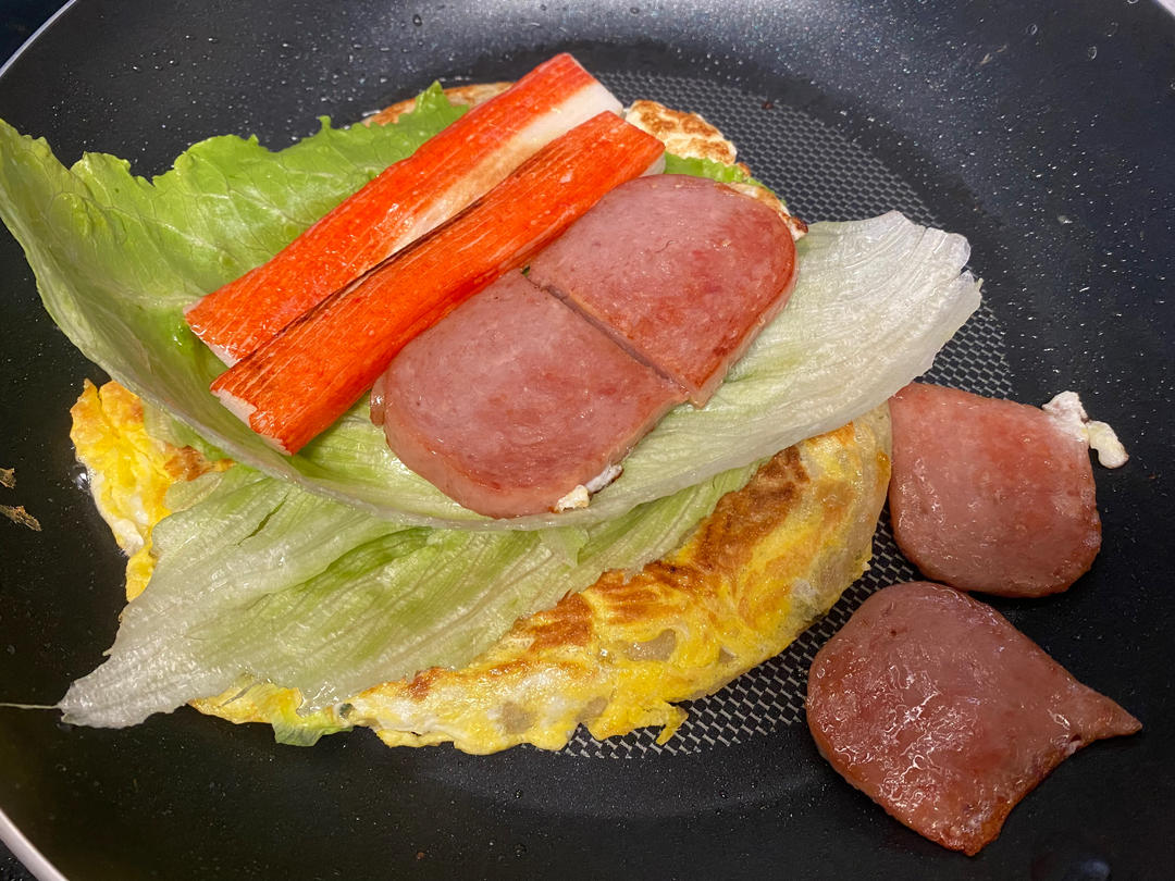 三分钟就可以做好孩子的早餐（手抓饼）