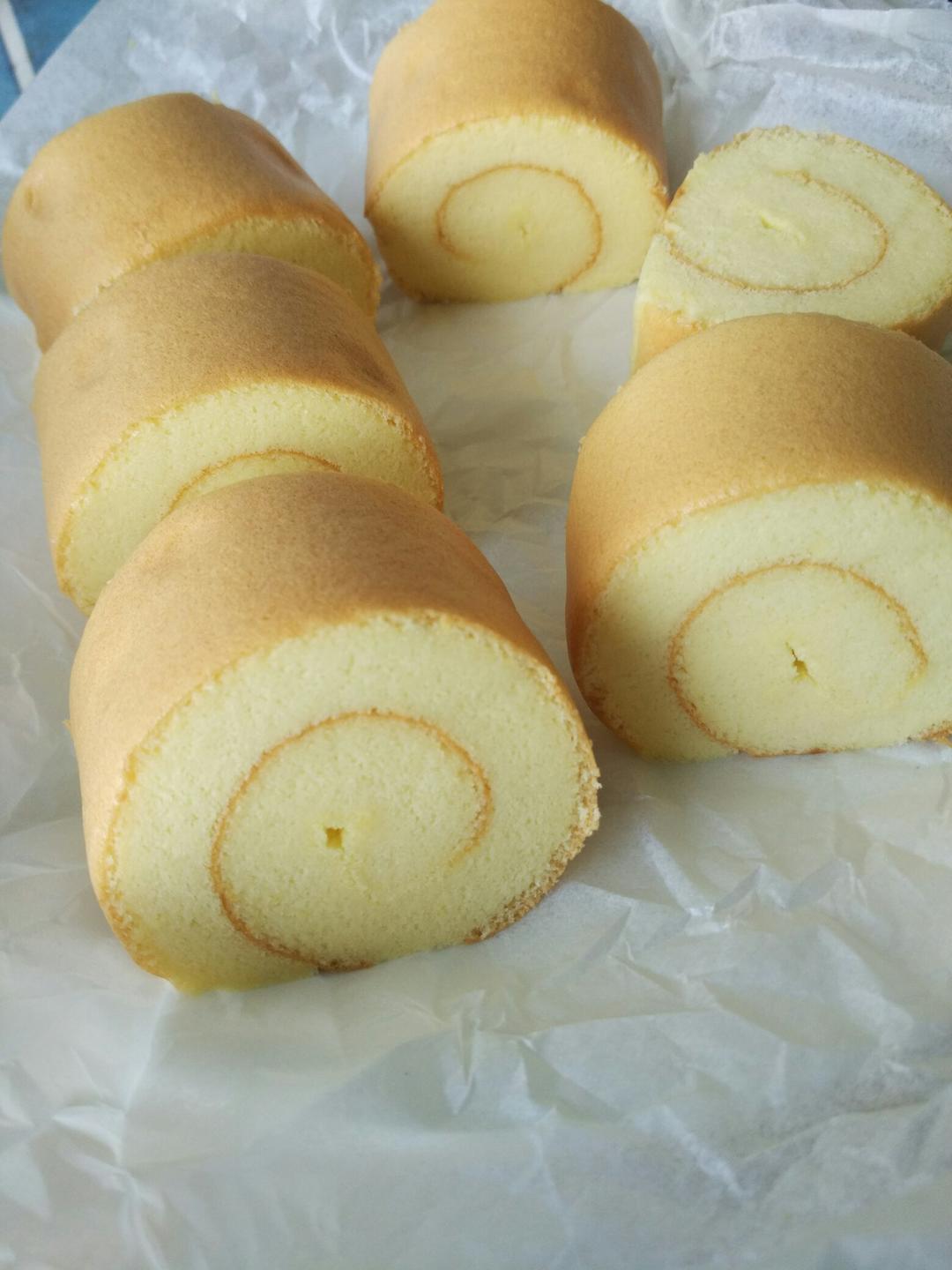 原味蛋糕卷(后蛋法)