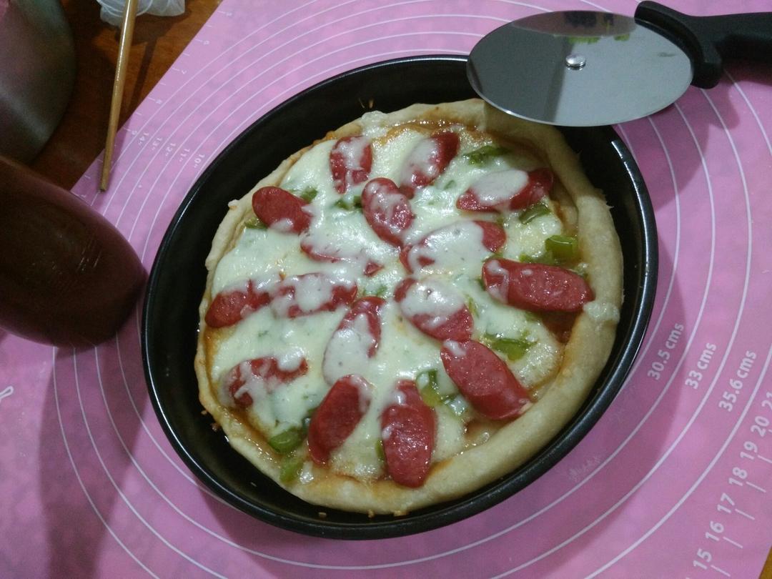 零失败快手披萨 卷心花边披萨