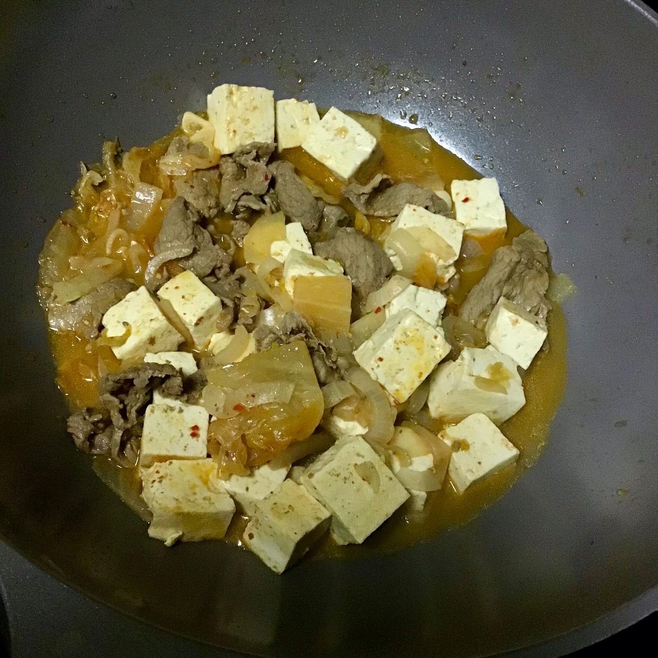 吃不胖的韩式泡菜豆腐汤，420大卡！