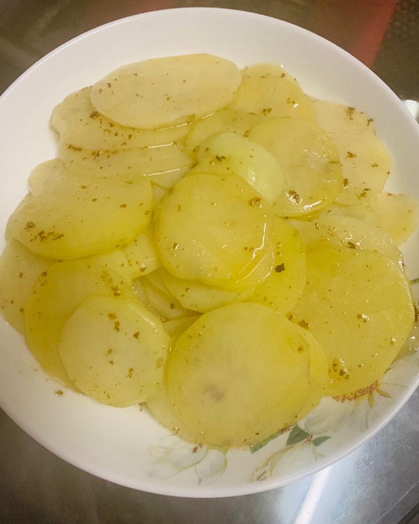 朴素的土豆片