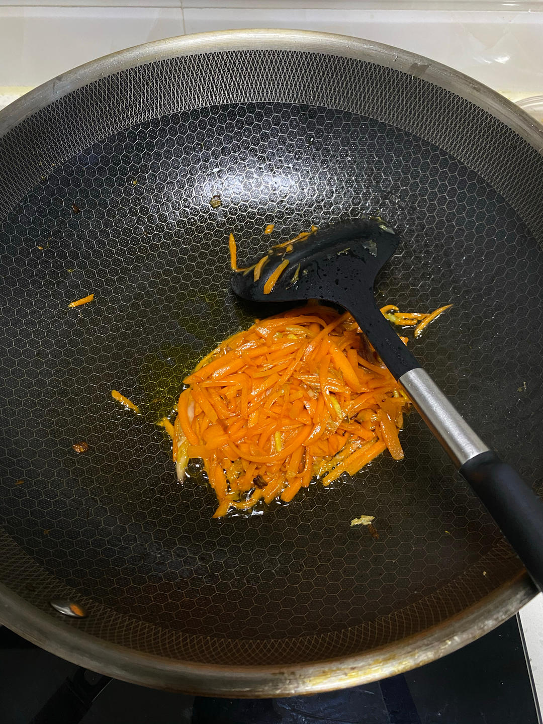 清新炒胡萝卜丝