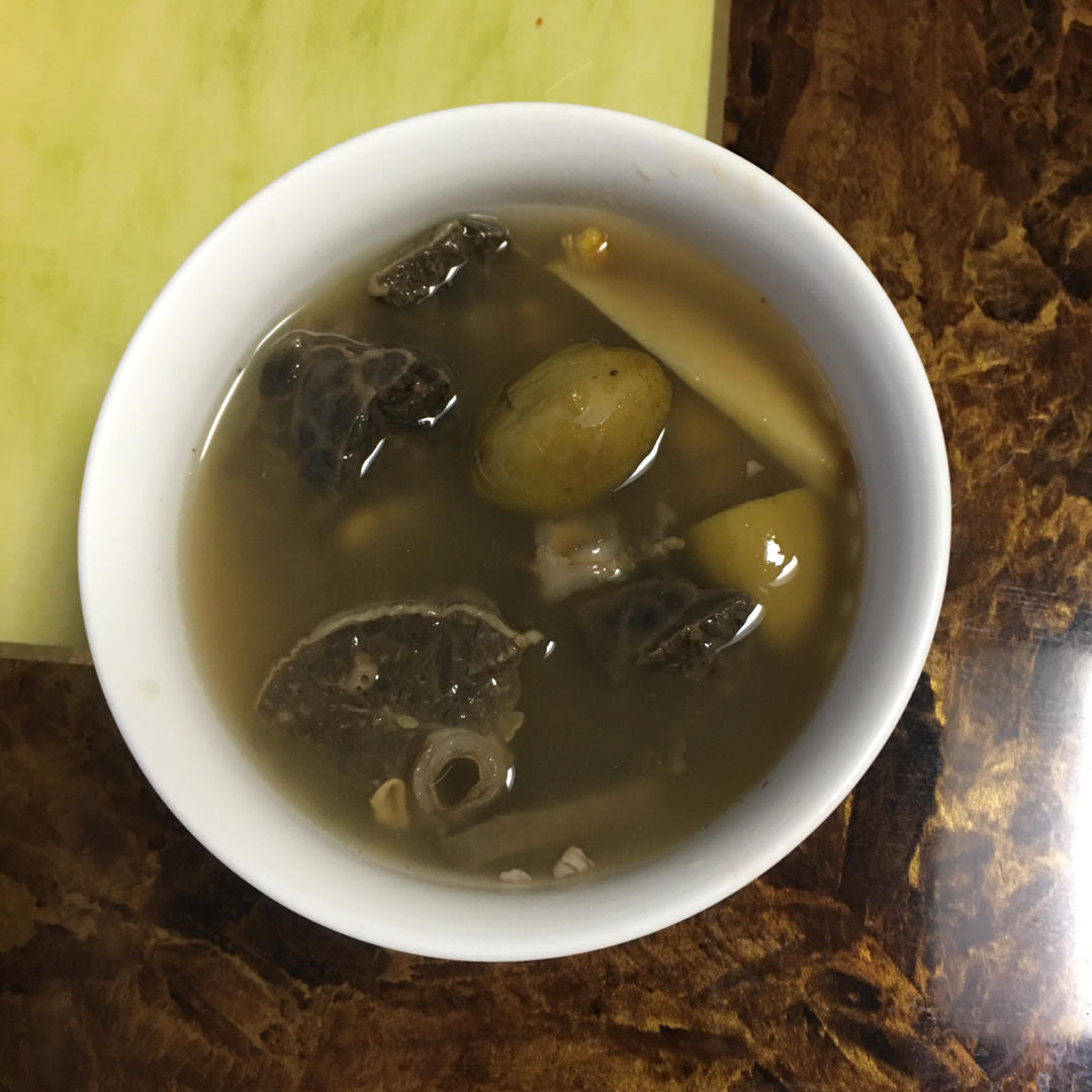tama醤做的猪肺橄榄清肺汤