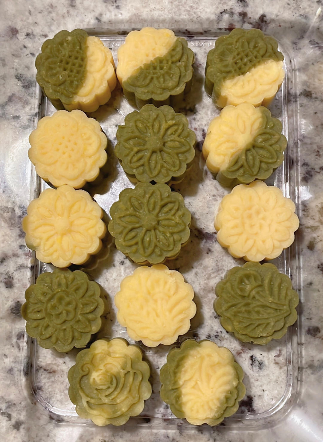 懒汉免炒绿豆沙(绿豆糕)