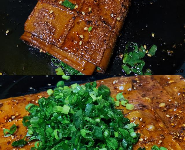 平底锅  烤牛皮豆干儿              小时候的味道🥲的做法