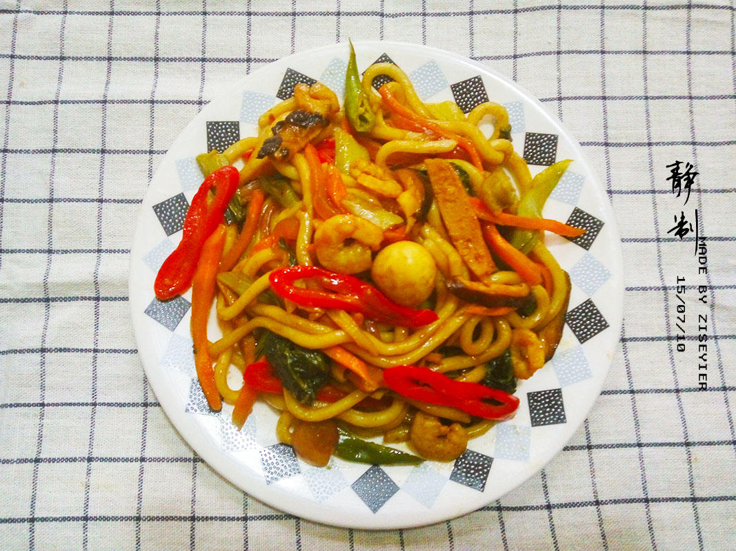 【曼达小馆】居酒屋系列：猪肉炒乌冬与烧酒