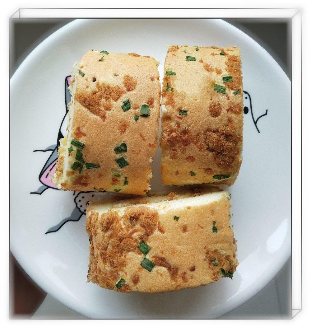 香葱肉松肥蛋糕卷～