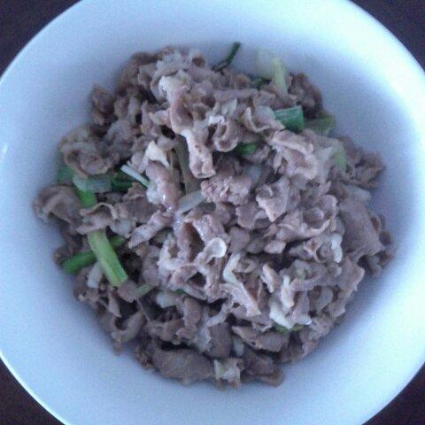 葱爆羊肉