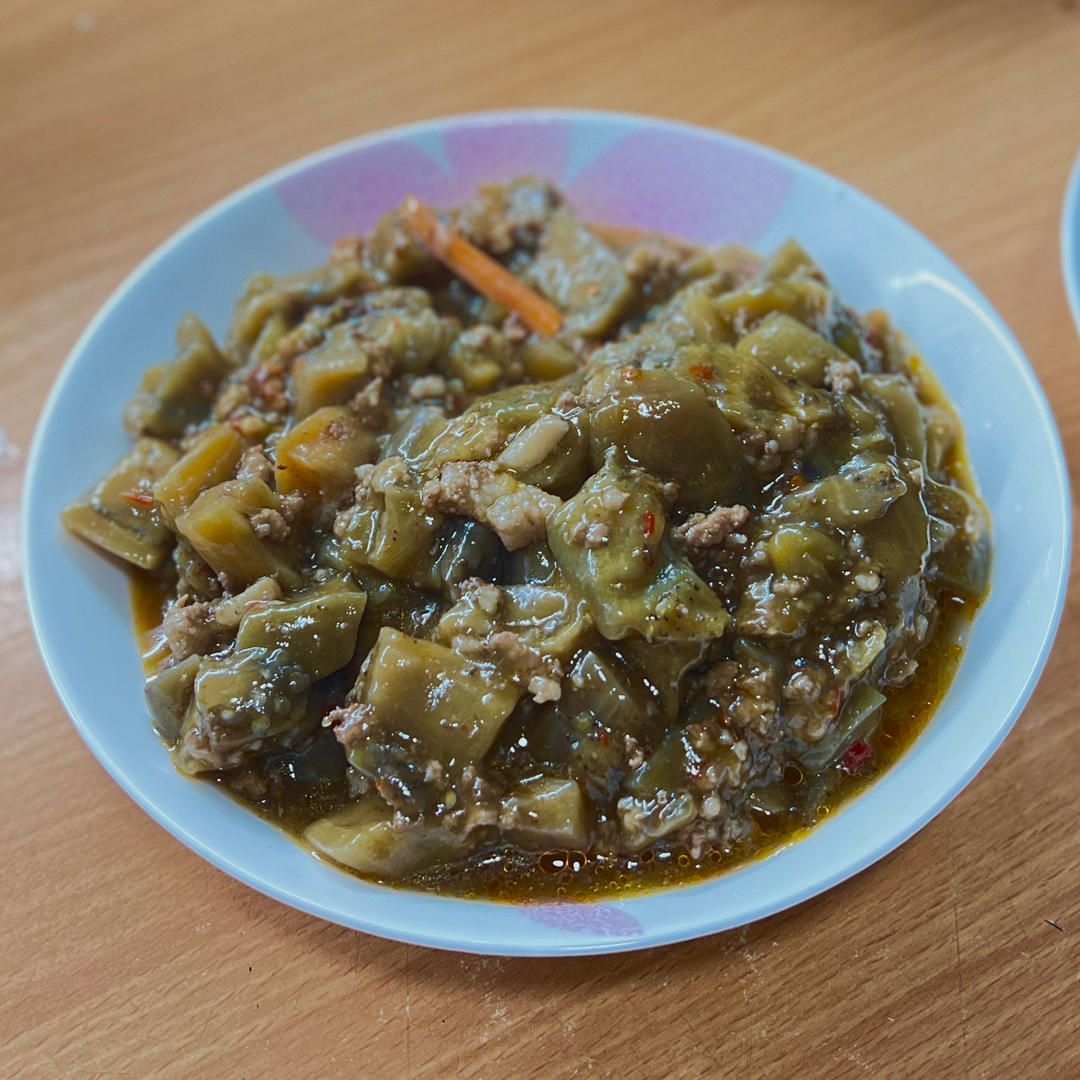 超级简单又下饭的肉沫茄子🍆