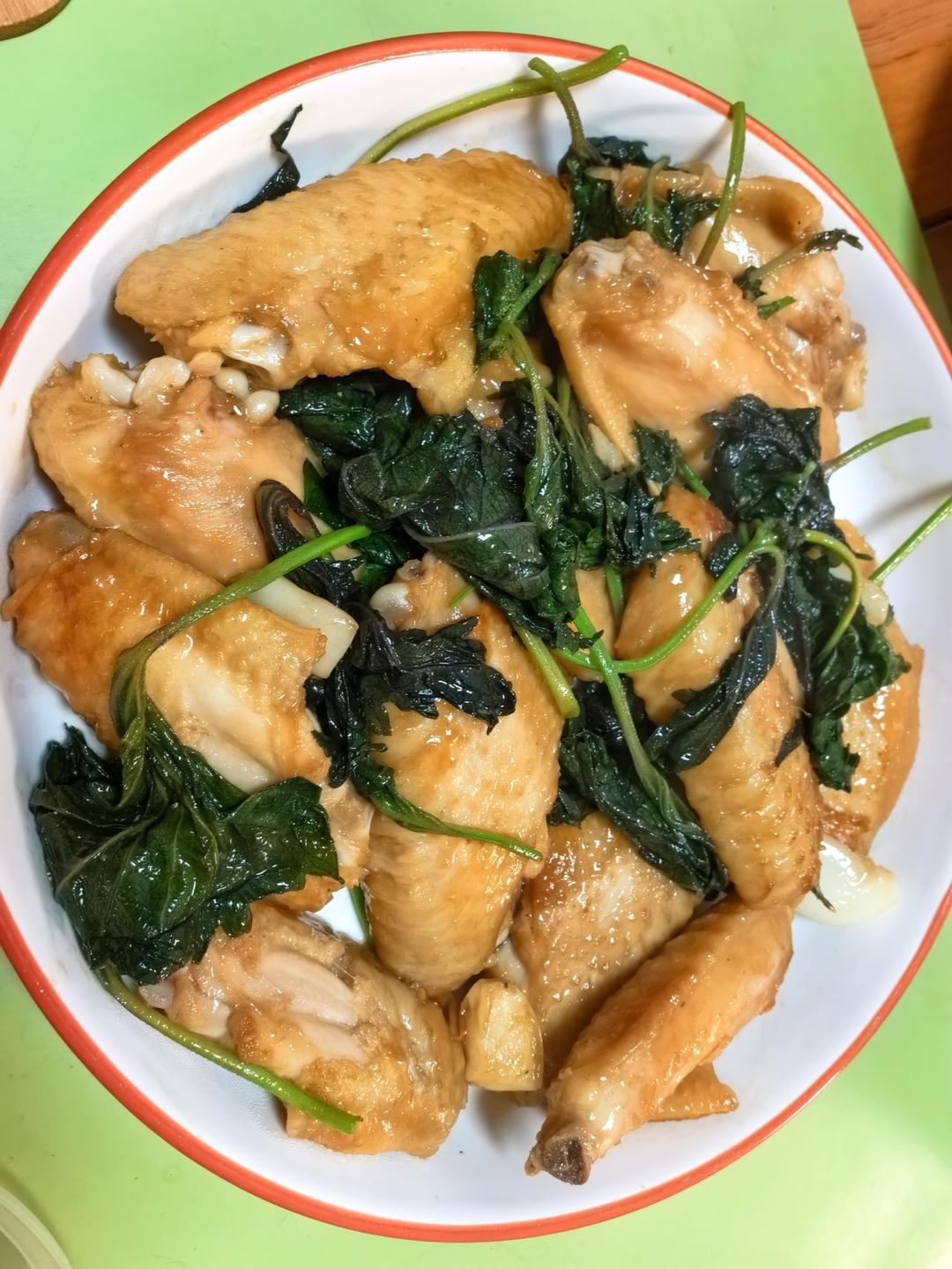 紫苏鸡翅