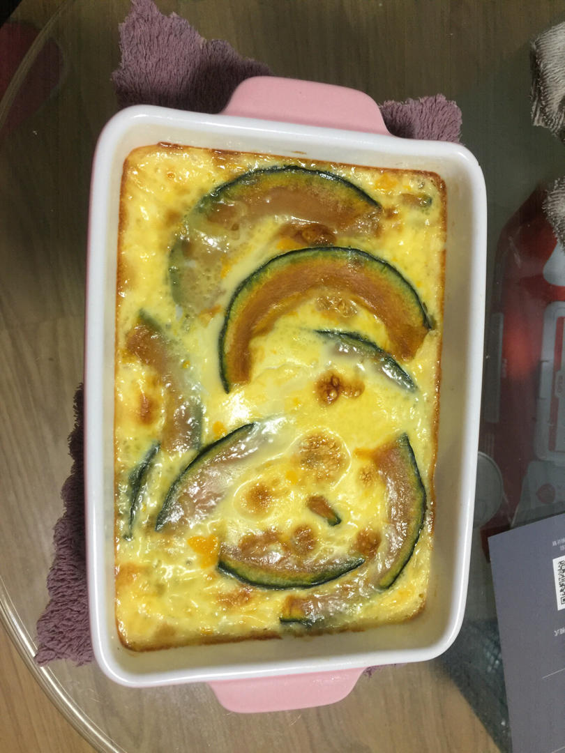 南瓜烤蛋奶-好吃还不上火！