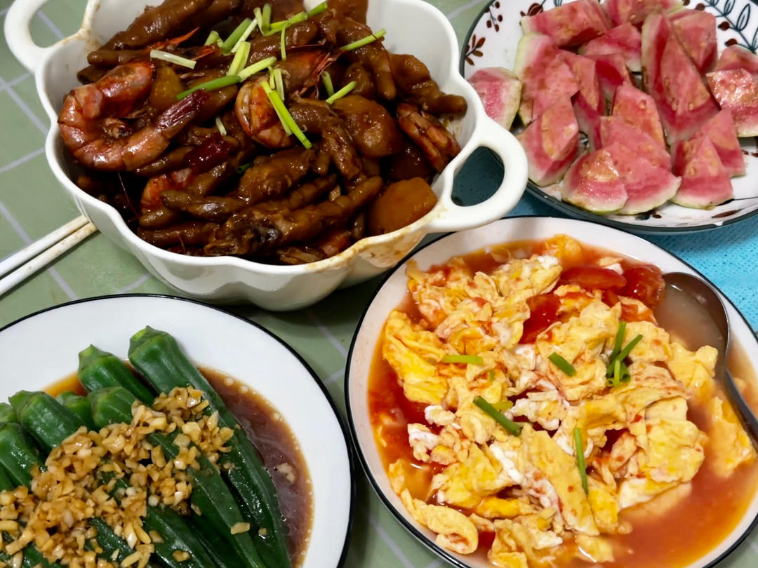 【白灼秋葵】清爽简单