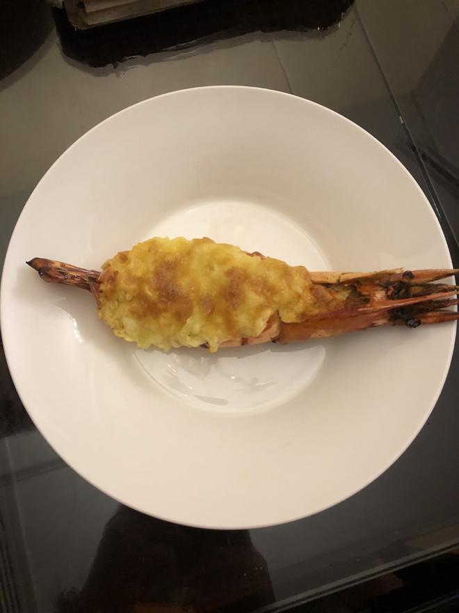 蒜香芝士焗大虾的做法