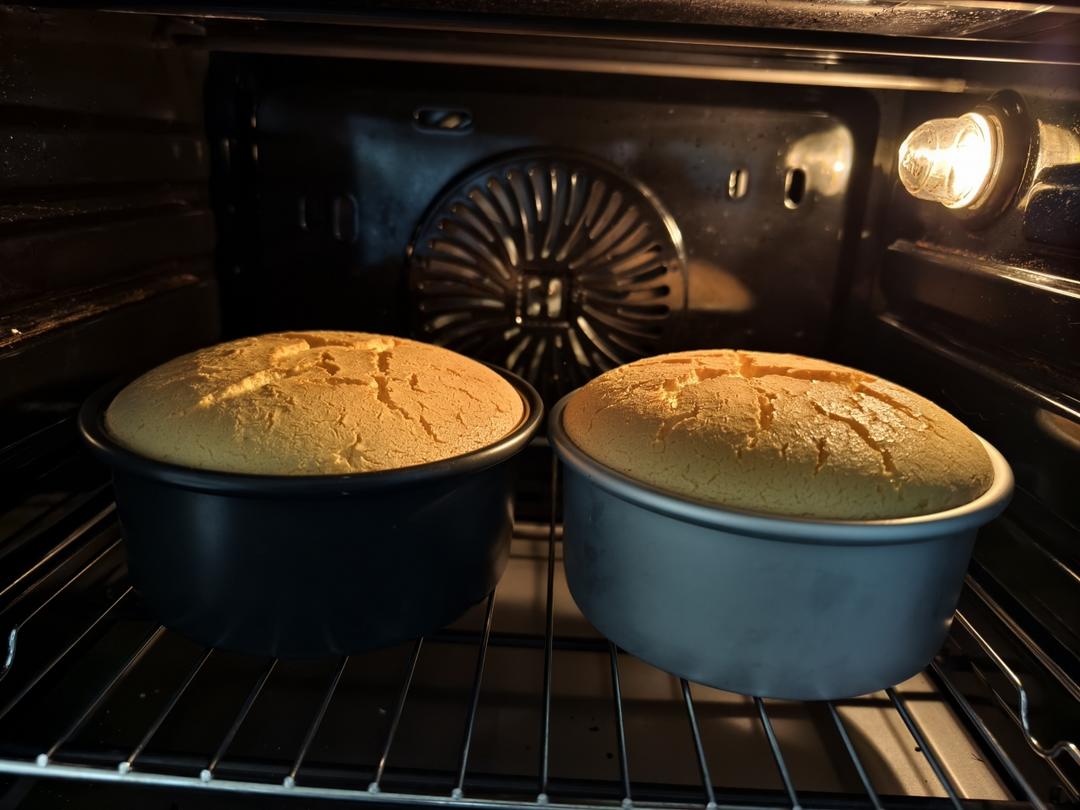 8寸戚风蛋糕--用了10年的配方