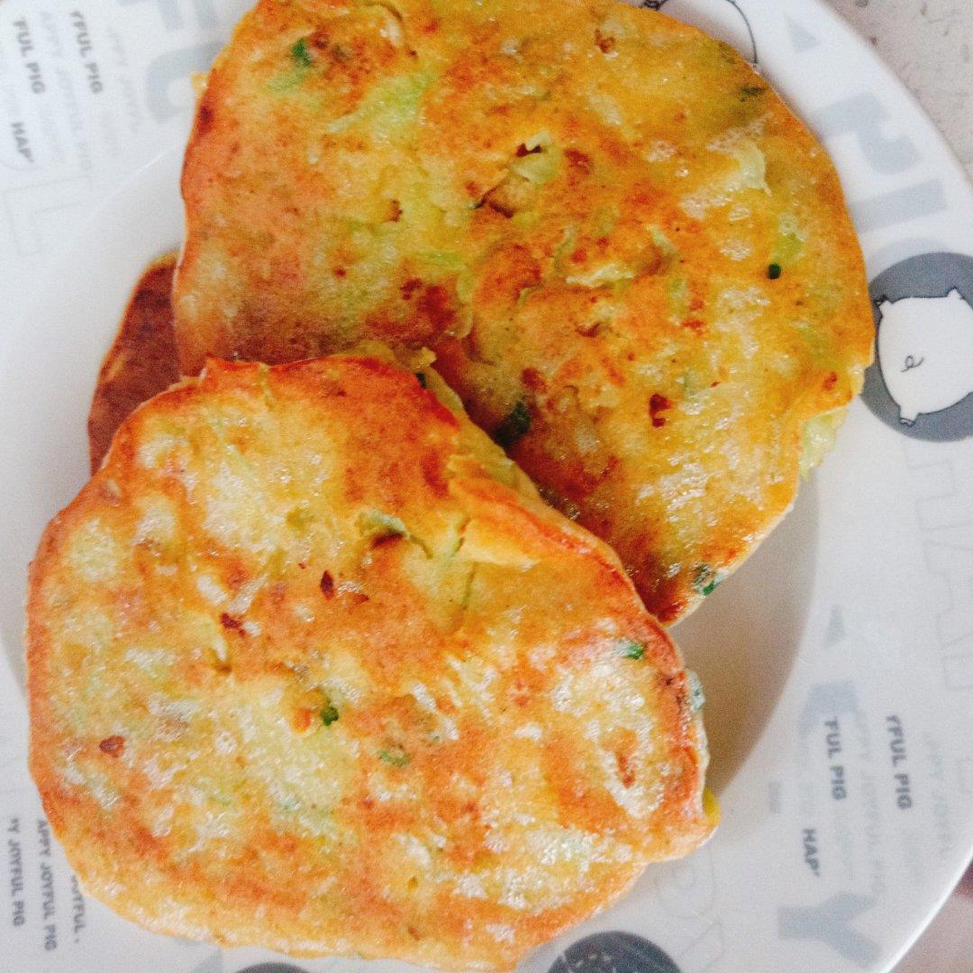 葫芦瓜鸡蛋饼