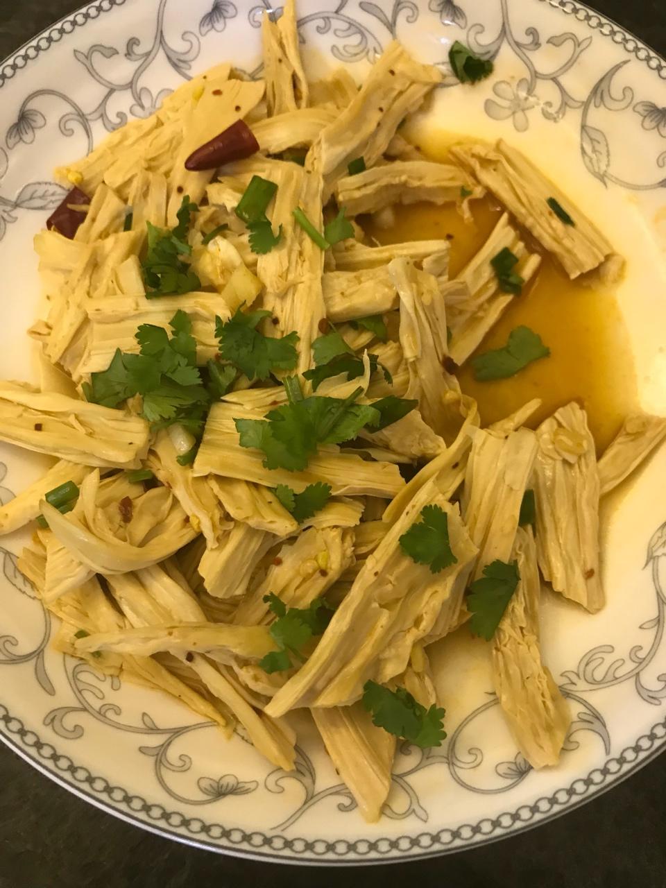 凉拌腐竹