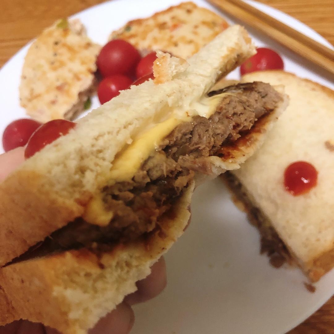 超详细汉堡牛肉饼｜附自制汉堡搭配#Healthymeals#减脂必撸16
