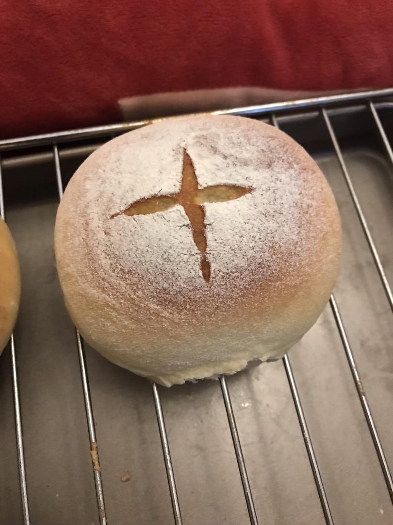 豆沙蛋黄面包～好吃到哭～