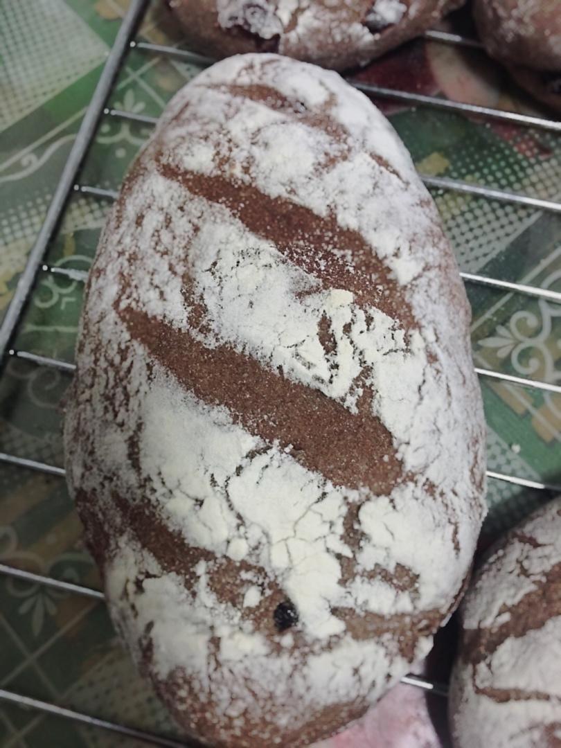 无油无糖全麦果干面包