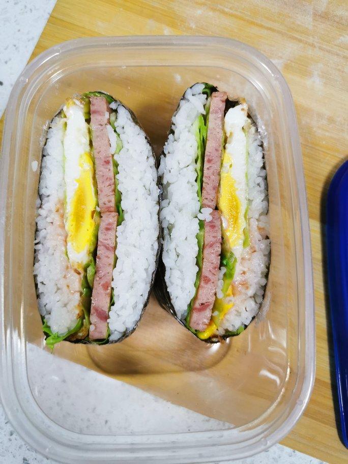 高颜值海苔饭团