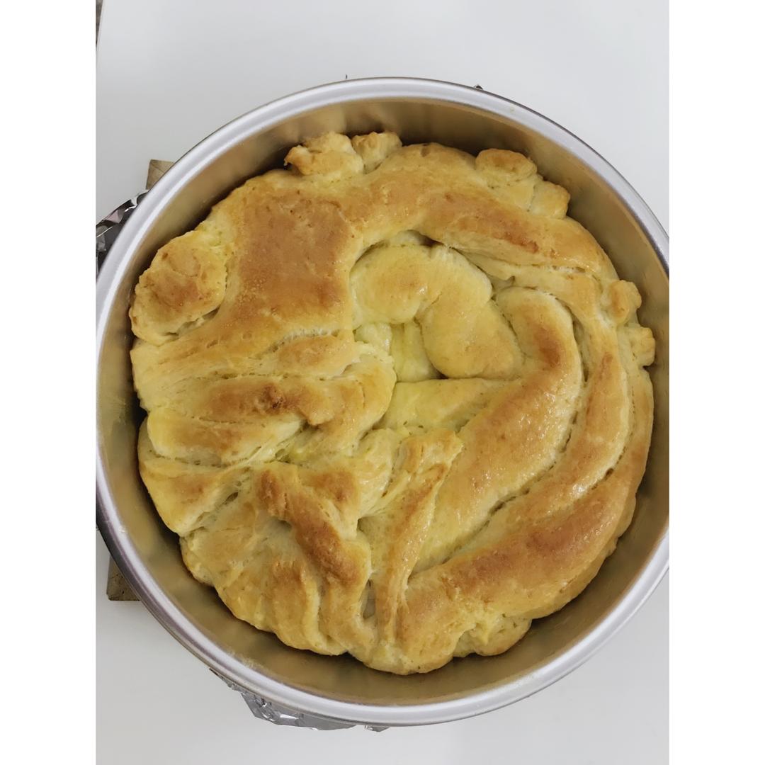 手撕千层花朵面包