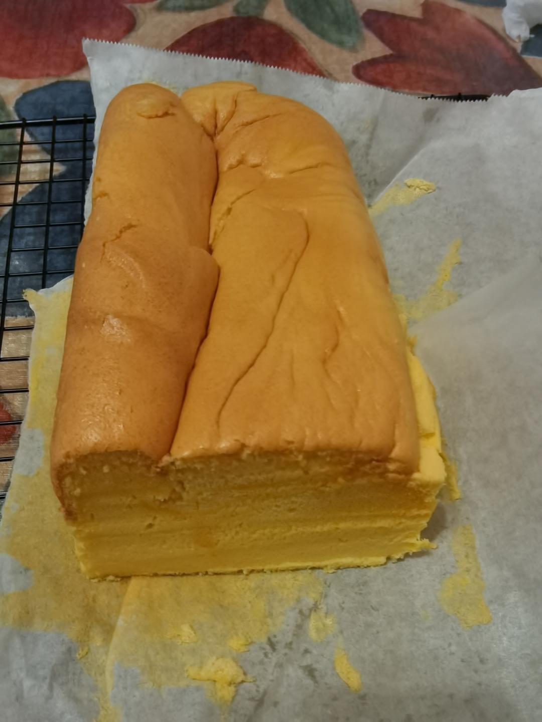 8寸古早蛋糕（椰子油版）