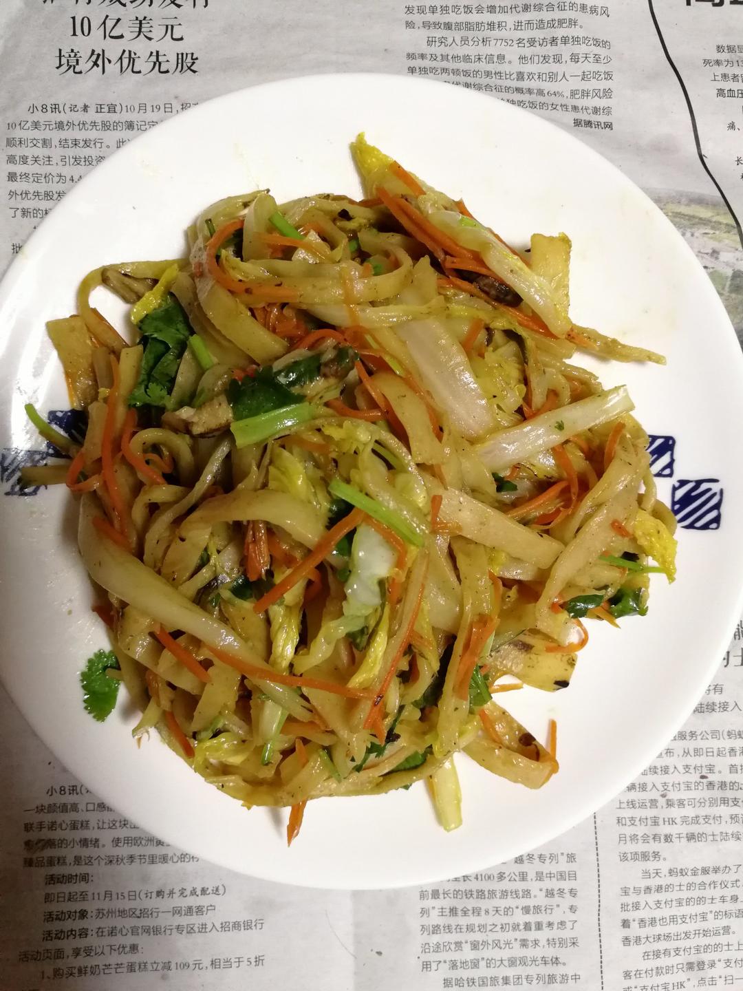 素炒饼