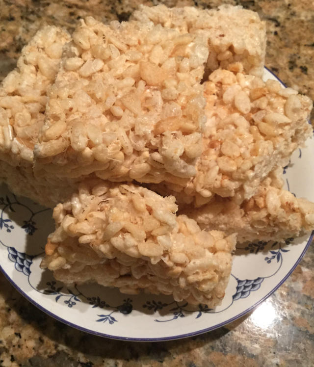 半度微凉_uqj18做的棉花糖米通crisp rice treats