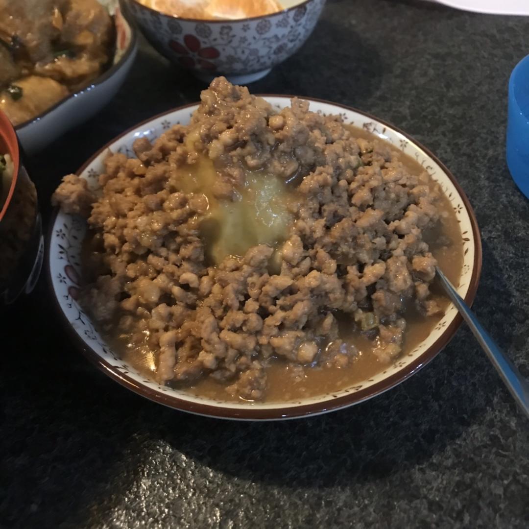 肉沫土豆泥