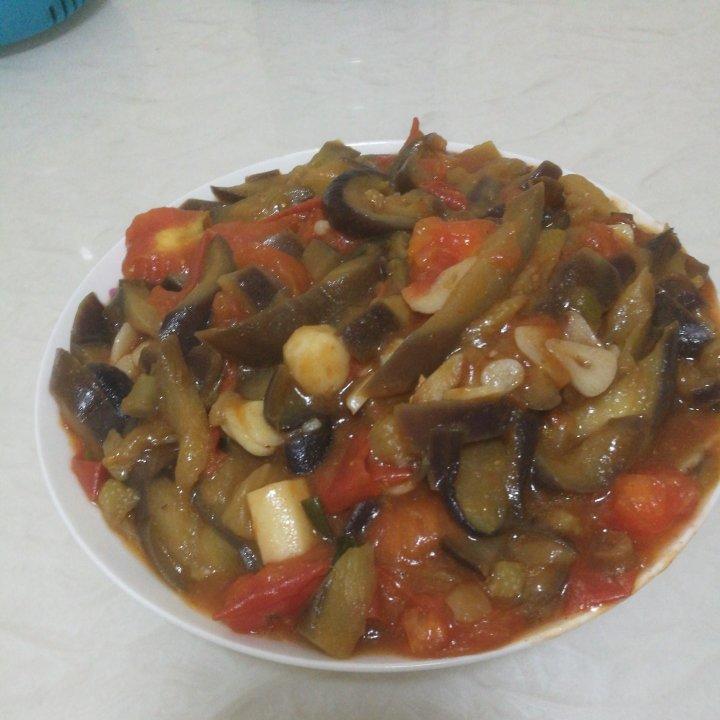 西红柿烧茄子