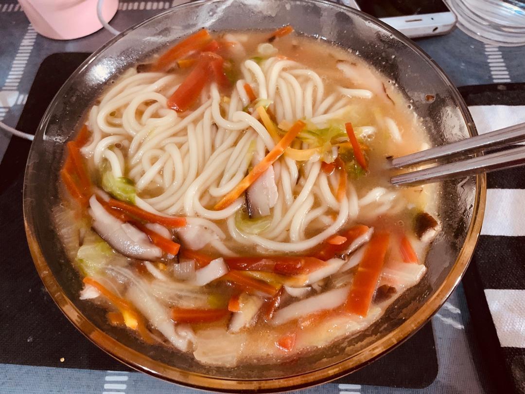 朴素的混汤面