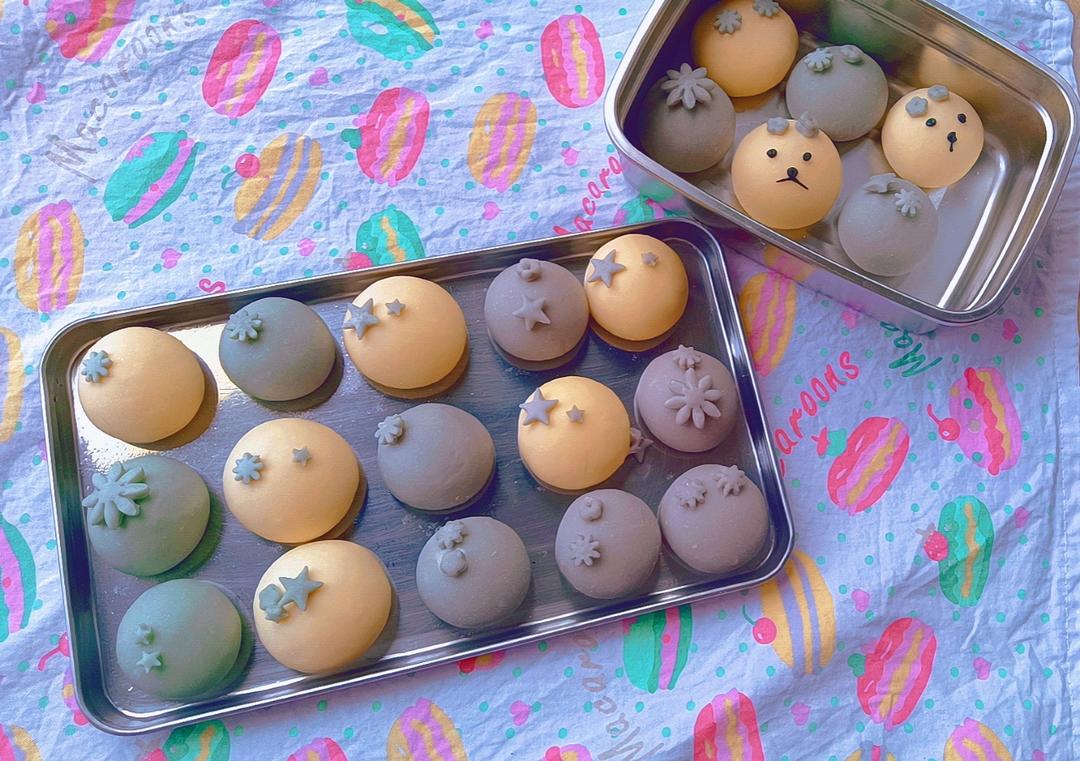 迪士尼卡通挤挤小馒头