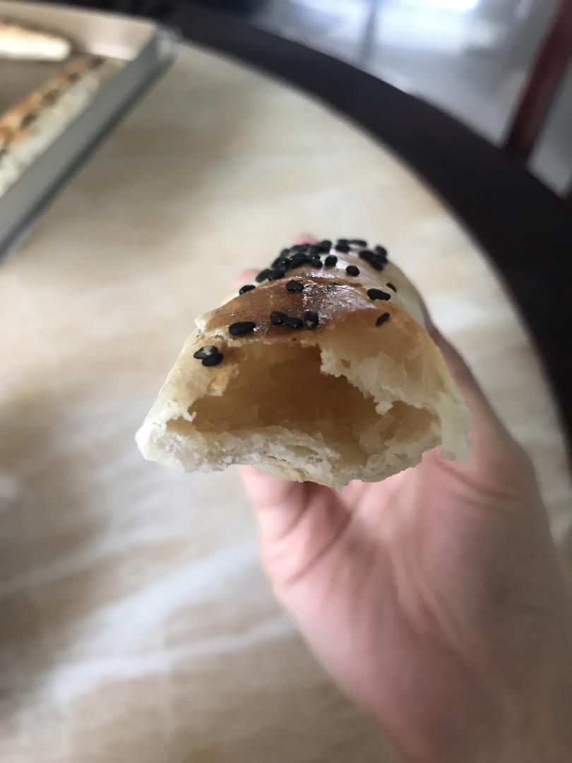 不用发面，简单易做，酥脆可口的空心糖烧饼